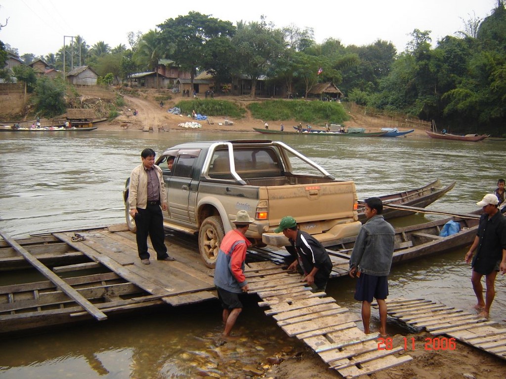 Extension work in Laos
