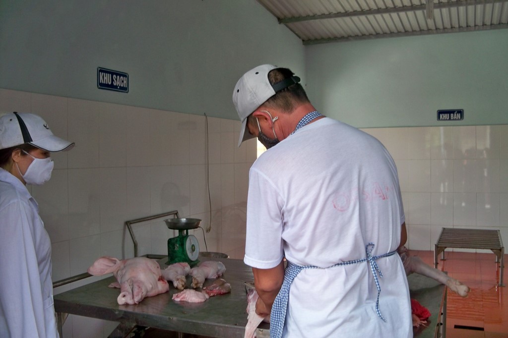 Small modern slaughterhouse